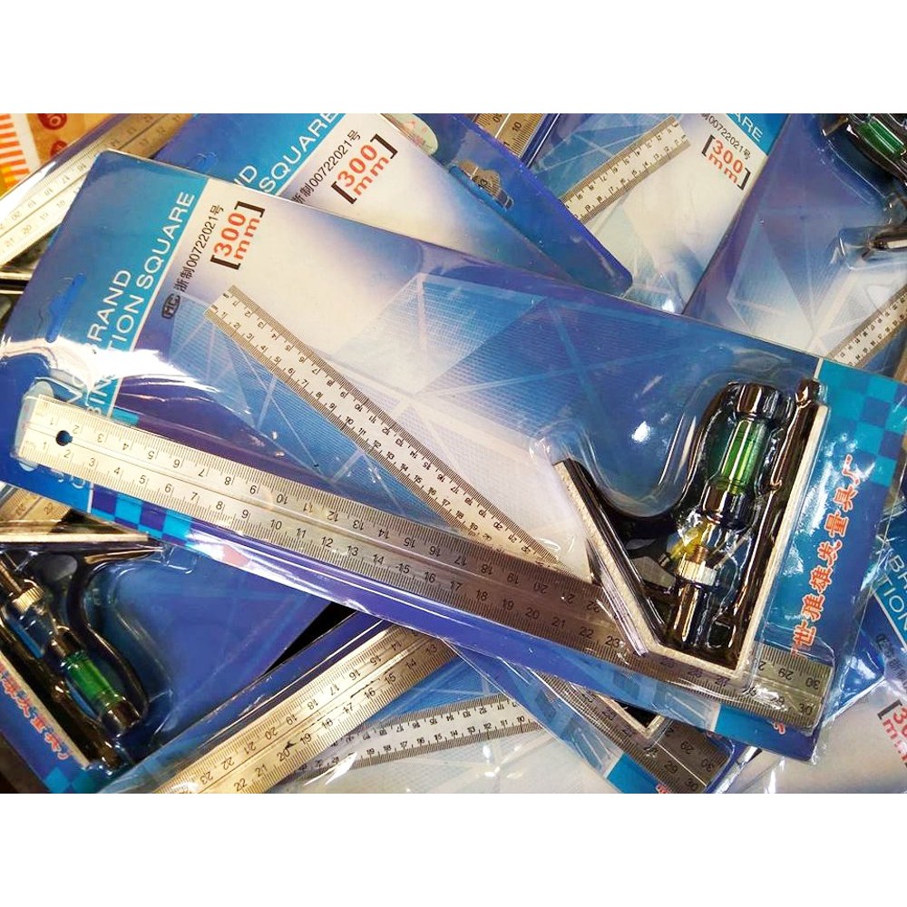 Jual penggaris siku kombinasi Combination square ruler Siku tukang ...