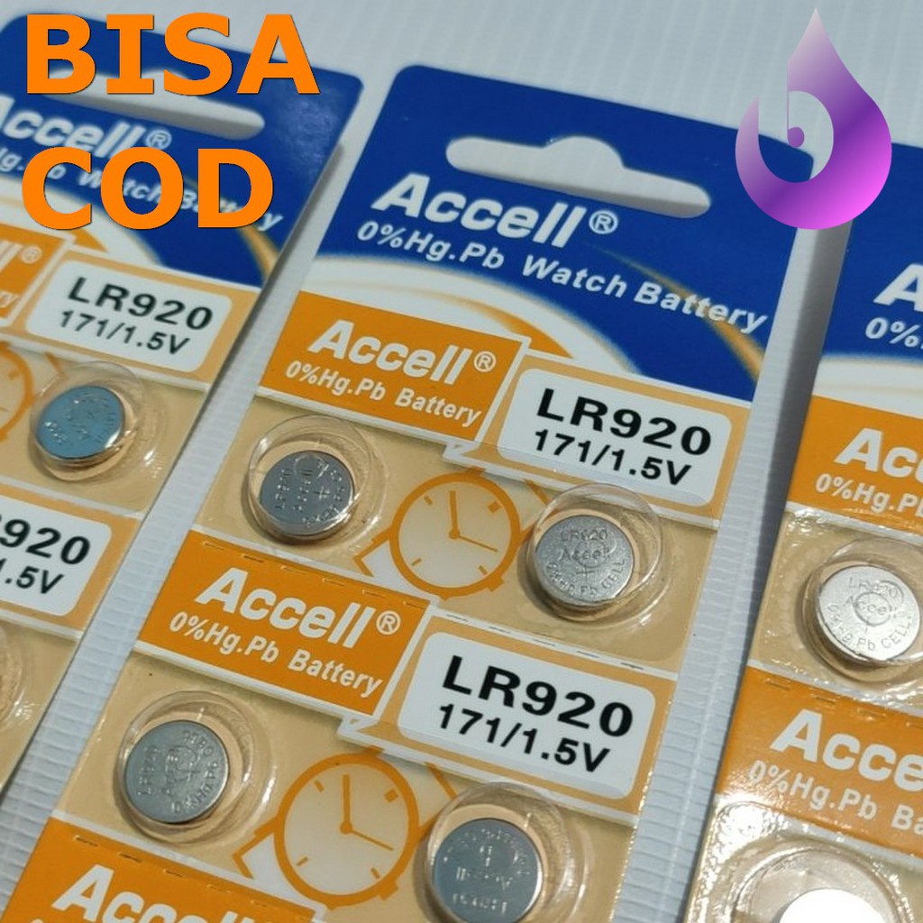 Jual Battery batu Batre tipe LR920 LR 920 LR-920 371 murah accell ...