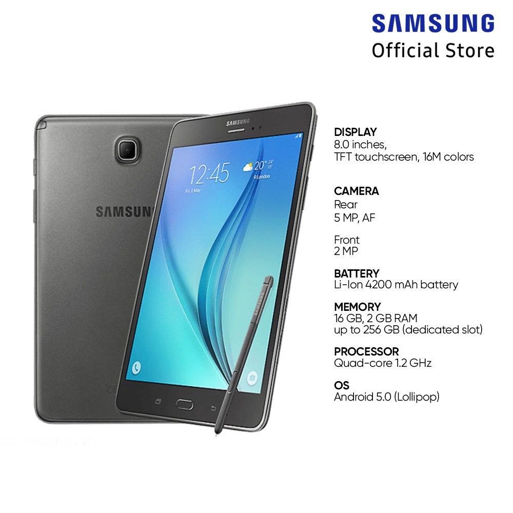 Samsung Galaxy Tab A Inch S Pen Spen 4G LTE A8 (SM P355 SM P205)  Garansi Resmi SEIN