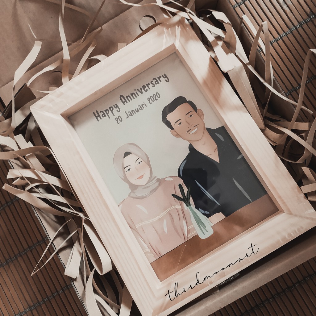 Jual Cetak + Frame (Hanya cetak dan bingkai, tidak dengan ilustrasi ...