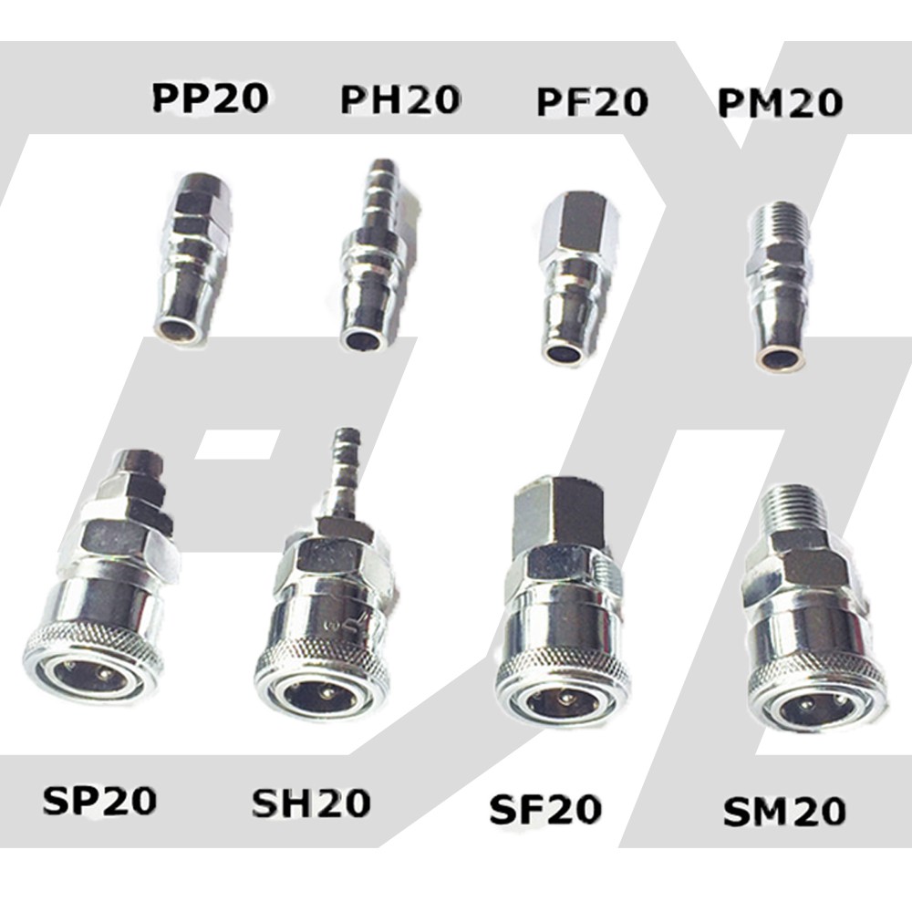 Jual YUKIDO Quick coupler PF 20 coupling PF20 20ph SAMBUNGAN SELANG
