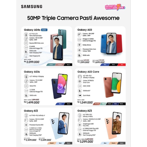 Jual Handphone Samsung All Series (Harga Nego Sampai Jadi) | Shopee ...