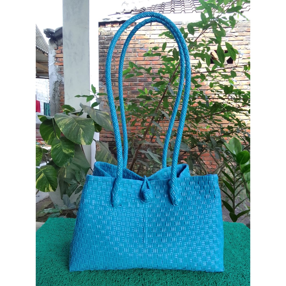 Jual Tas Anyaman Jali Tas Anyaman Plastik Tas Wanita Totebag Tas Anyaman Jali Premium Tas 9150