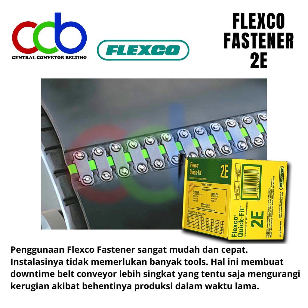 Jual FLEXCO 2 E / FASTENER 2 E | Shopee Indonesia