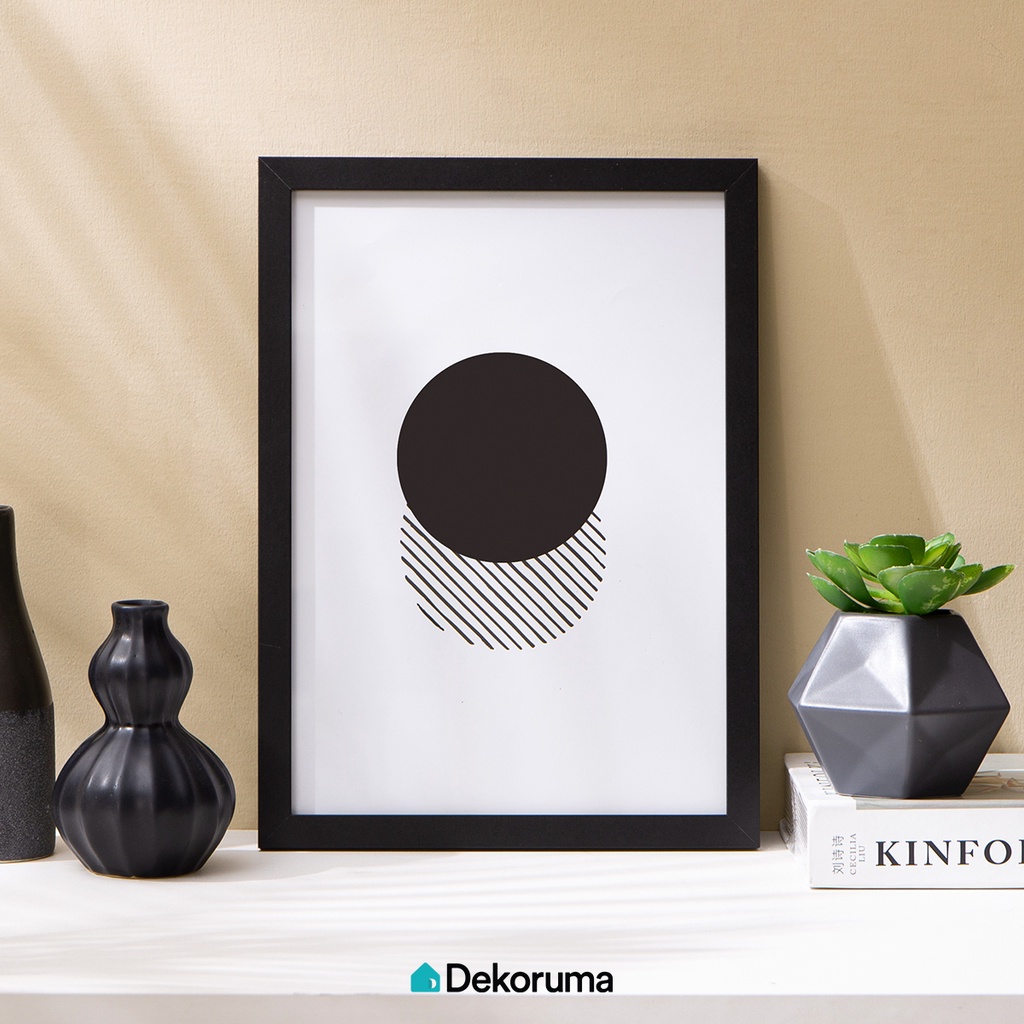 Jual Dekoruma Heim Studio GAKU Bingkai Foto Basic Hitam - Photo Frame ...