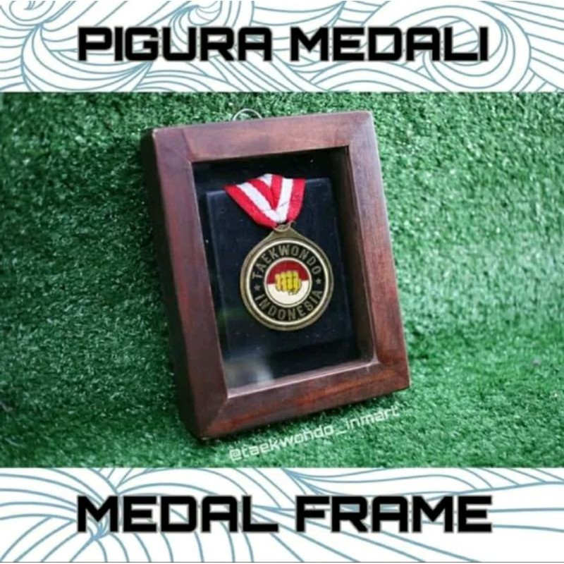 Jual Pigura Medali Medal Frame Coklat Shopee Indonesia