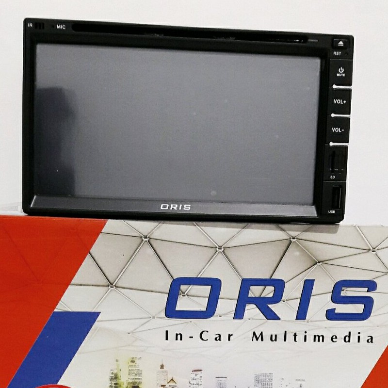 HEAD UNIT TV MOBIL MP4 MKV FULL HD DOUBLE DIN ORIS MIRRORLINK USB