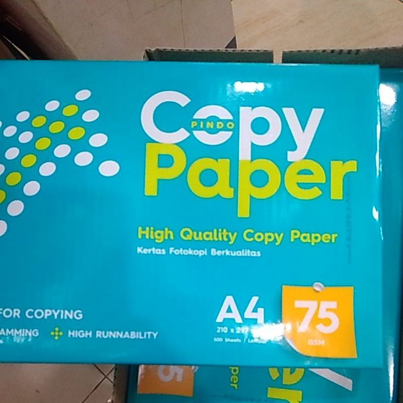 Jual Kertas Hvs A4 Copy Paper 75gsm Shopee Indonesia