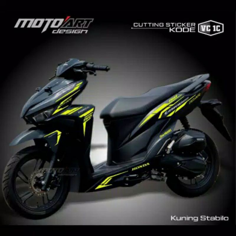 Jual Cod Stiker Vario Stiker Vario Stticker Motor Cutting Sticker Honda Vario Shopee