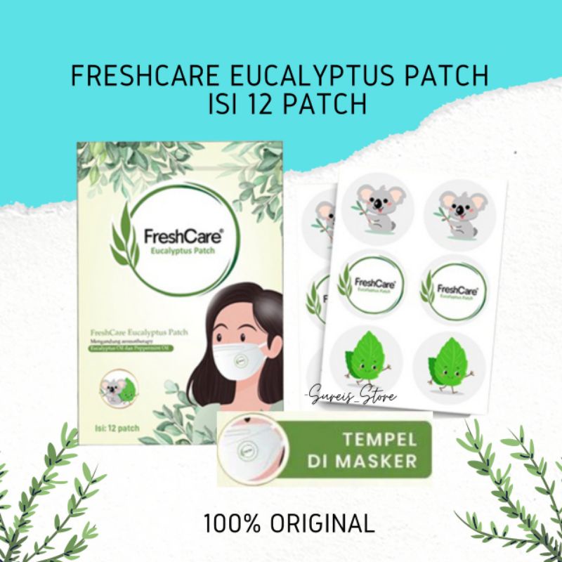 Jual FreshCare Eucalyptus Patch 1 Sachet Isi 12 Patch | Shopee Indonesia