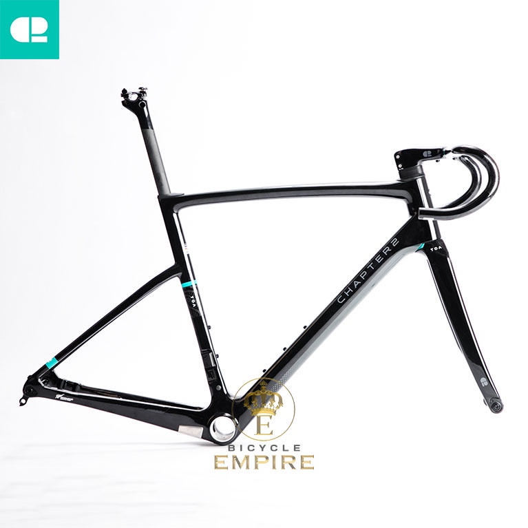 Jual Frame Set Sepeda Roadbike Chapter2 TOA Gloss Black TUHUA Disc ...