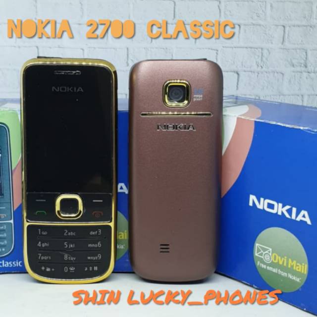 Original Nokia 2700C 2700 Classic Desbloqueado GSM 2MP FM MP3 Player Do Telefone Móvel 2 Gb Cartão De Memória - Escorrega o Preço