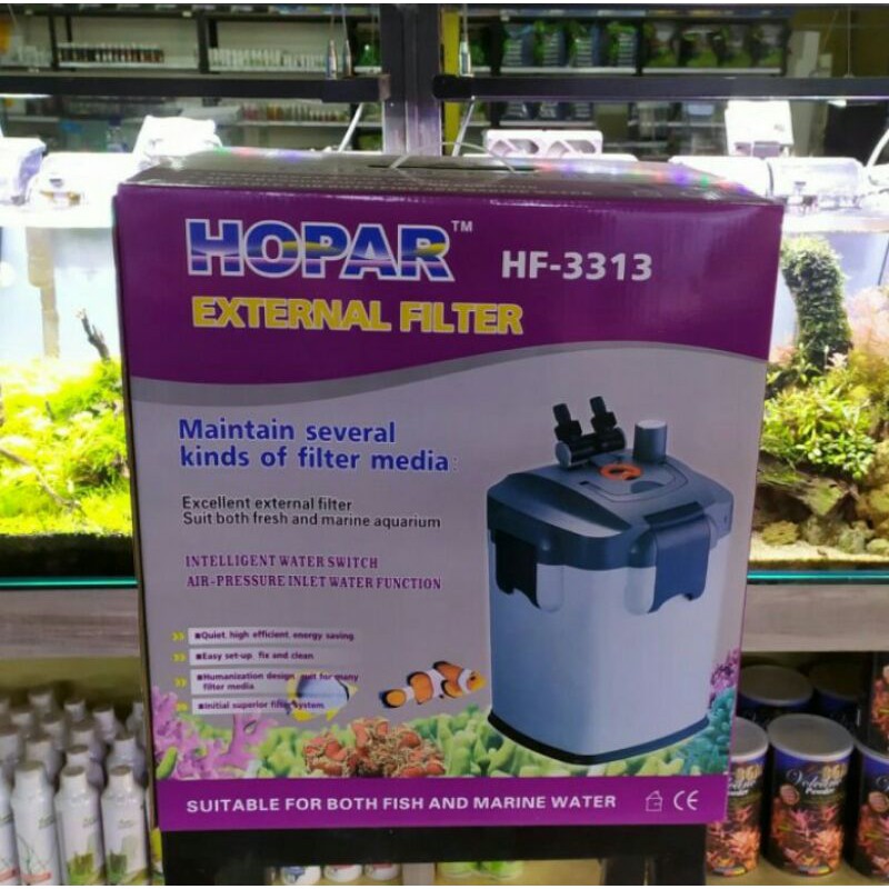 Jual CANISTER FILTER AQUASCAPE / HOPAR HF 3313 / EXTERNAL FILTER