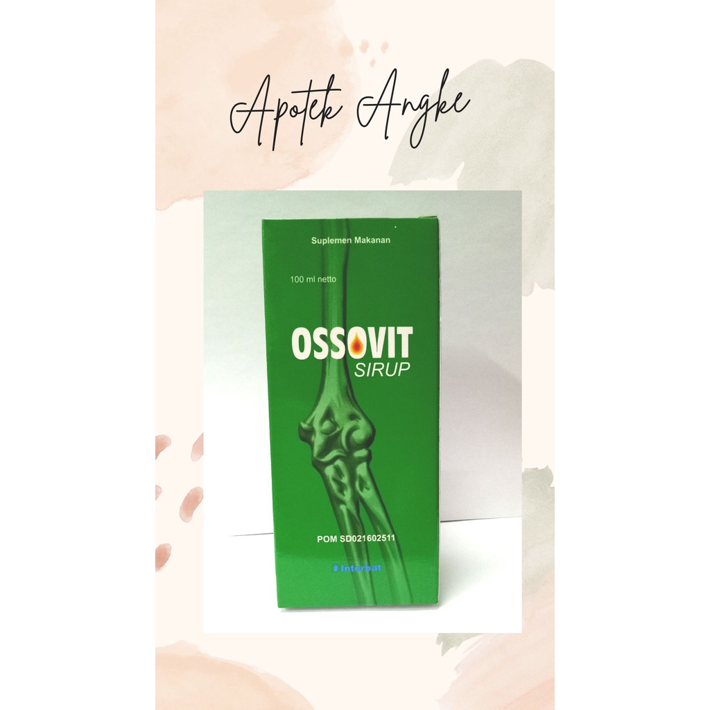 Jual OSSOVIT SIRUP 100ML (per Botol) | Shopee Indonesia