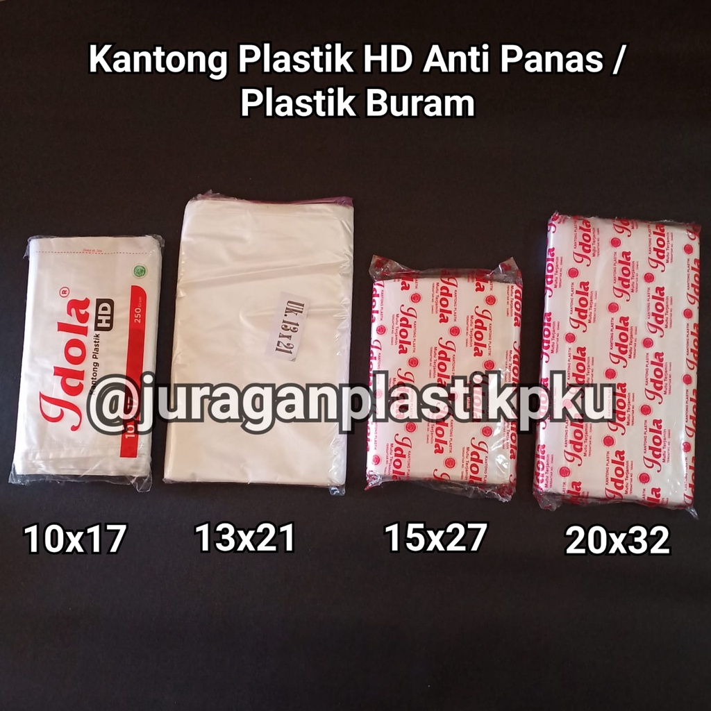 Jual Kantong Plastik HD Buram Anti Panas | Plastik Kabur Kuah Lontong ...
