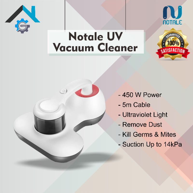 Notale uv anti dust deals mite vacuum cleaner hepa filter