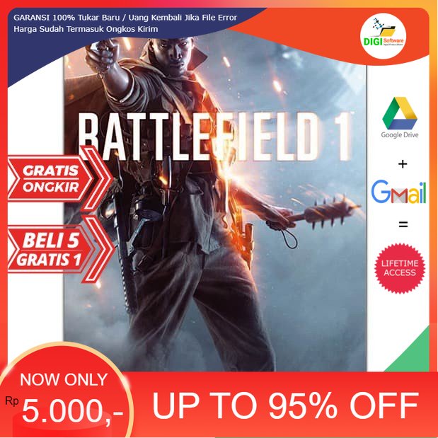 Jual Battlefield 1 | PC Game Shoot - Play & Enjoy! | Shopee Indonesia