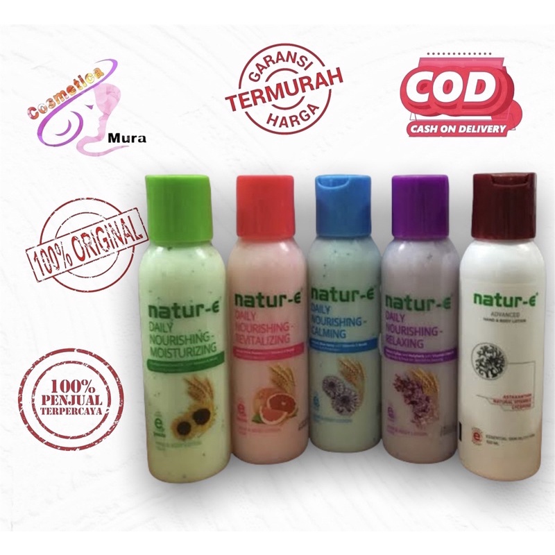 Jual [ 100 ml ] natur e lotion all series natur e lotion hijau