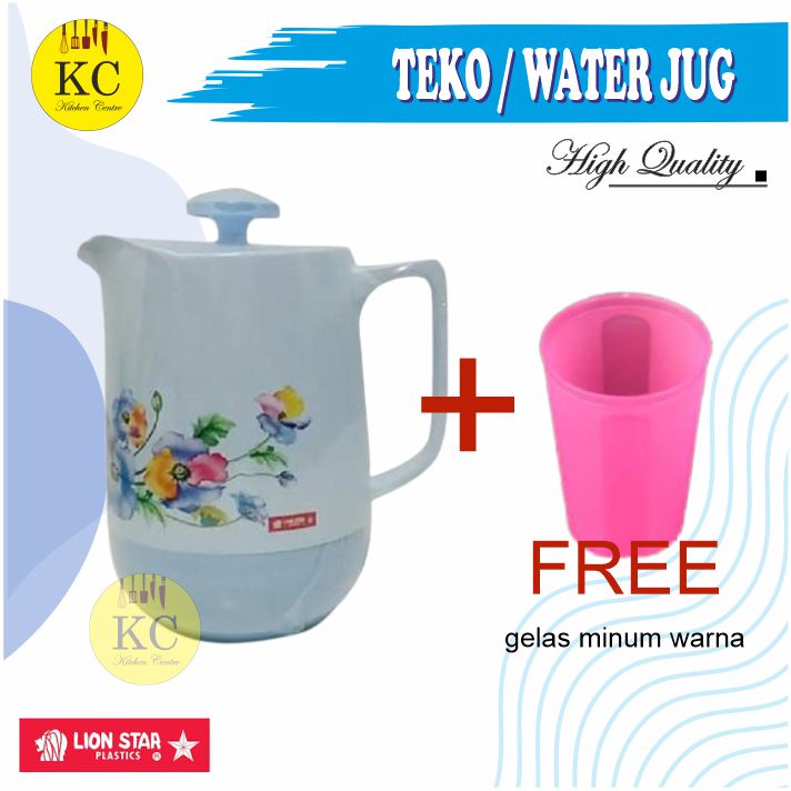 Jual Lion Star Teko Plastik Teko Panas Dingin Thermos Air Panas Termos Air Dingin Shopee Indonesia 3014