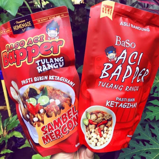 Jual Instant Camilan Baso Aci Bapper Tulang Rangu Baso Tulang Rangu