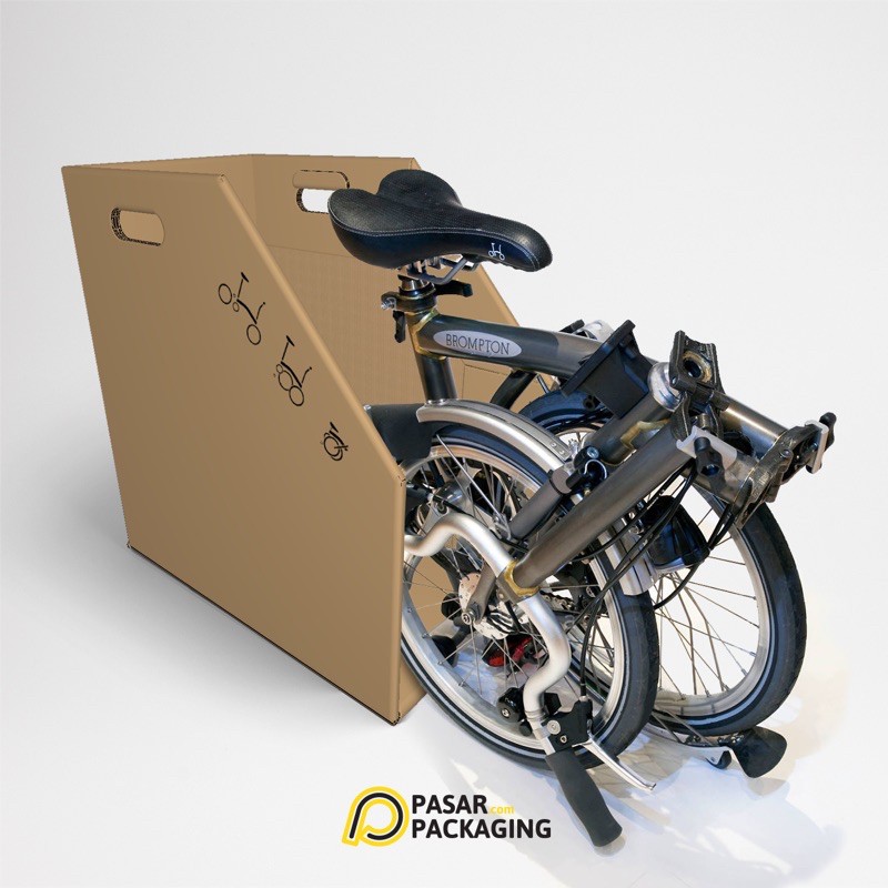 Jual (Holding Box Sepeda Lipat) Folding Bike Safety Box | Shopee Indonesia