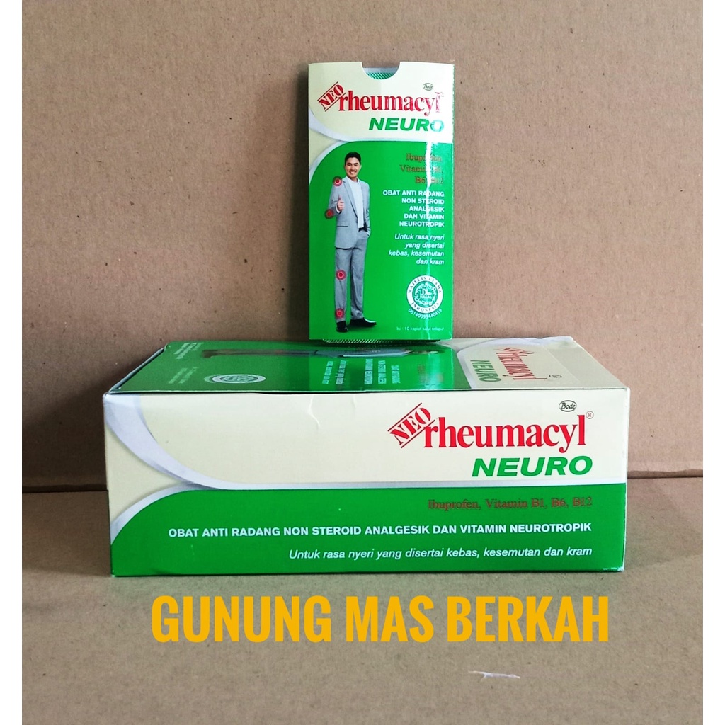 Jual Neo Rheumacyl Neuro Isi 10 Kaplet - Meredakan Rasa Nyeri kebas ...