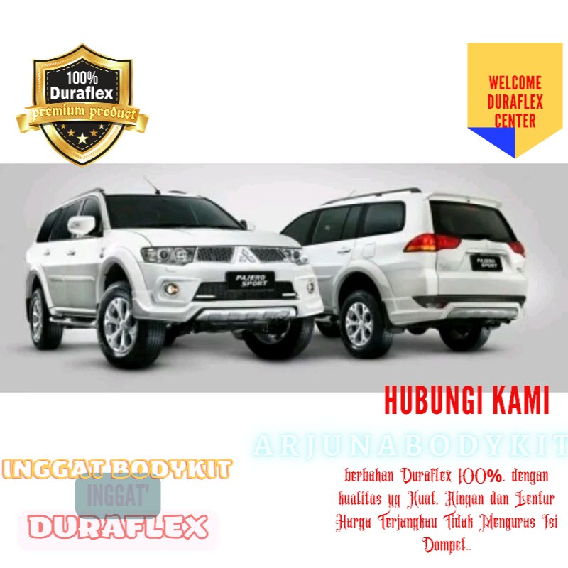 Jual Bodykit Pajero Dakar Unlimited Body Kit Bodikit Grade A Shopee