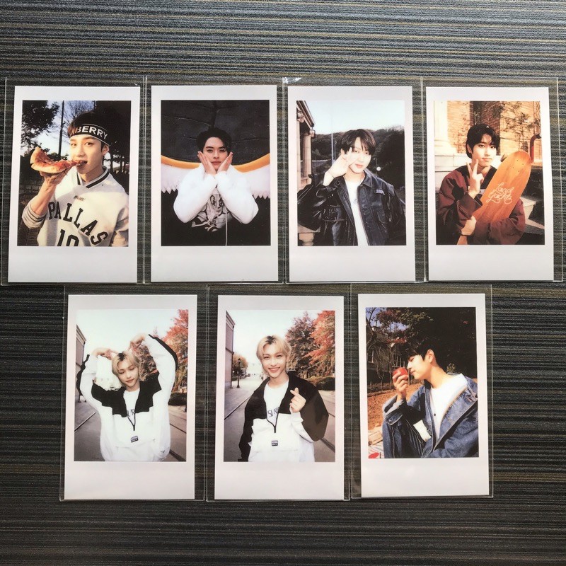 Stray kids deals leeknow Changbin felix op2 polaroid