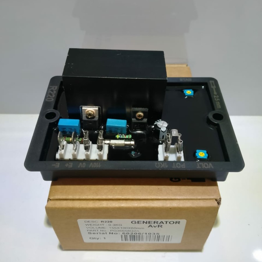 Jual AVR Genset / Generator R220 Leroy Somer bergaransi | Shopee Indonesia