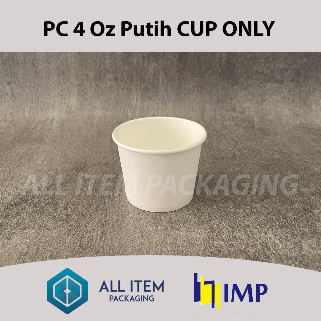 Jual Paper Cup 4 Oz Hot / 120ml / Gelas Kertas @50 Pcs CUP SAJA ...
