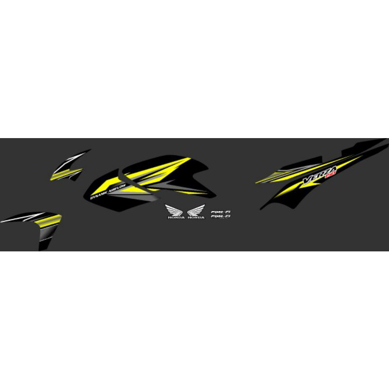 Jual sticker STRIPING motor variasi honda racing verza 150 semi stabilo ...