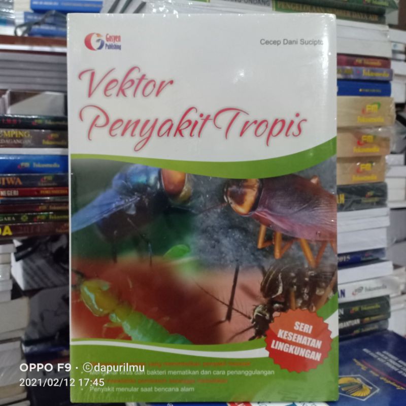 Jual Buku Original: Vektor Penyakit Tropis ( VEKTOR PENYAKIT TROPIS