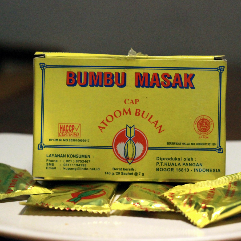 Jual Bumbu Masak Cap Atom Bulan Bumbu Baso Cuanki Gr X Sachet