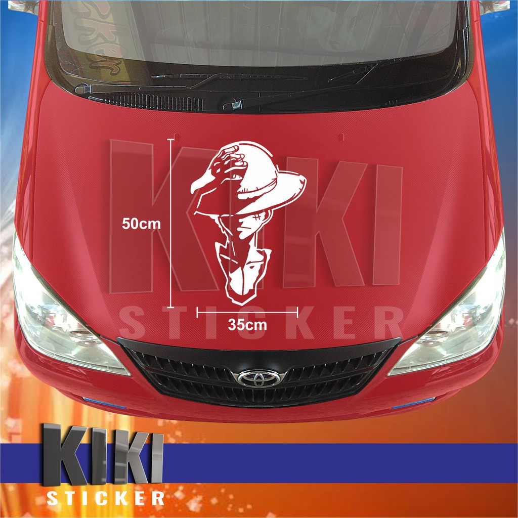Jual CUTTING STICKER - STIKER MOBIL UNTUK KAP MESIN, PINTU DAN BODY ...