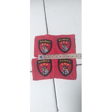 Jual brevet logo Raimas polri saku | Shopee Indonesia