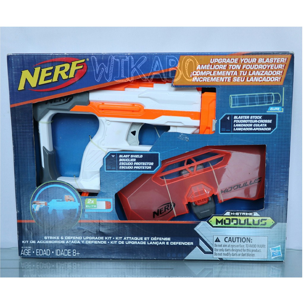 Jual Nerf N Strike Modulus Strike And Defend Upgrade Kit Shopee Indonesia