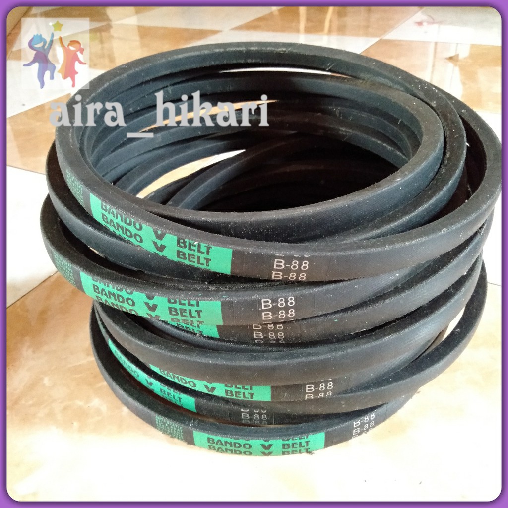 Jual Bando B 88 V Belt / Fan Belt / Tali Kipas / Tali Pulley | Shopee ...