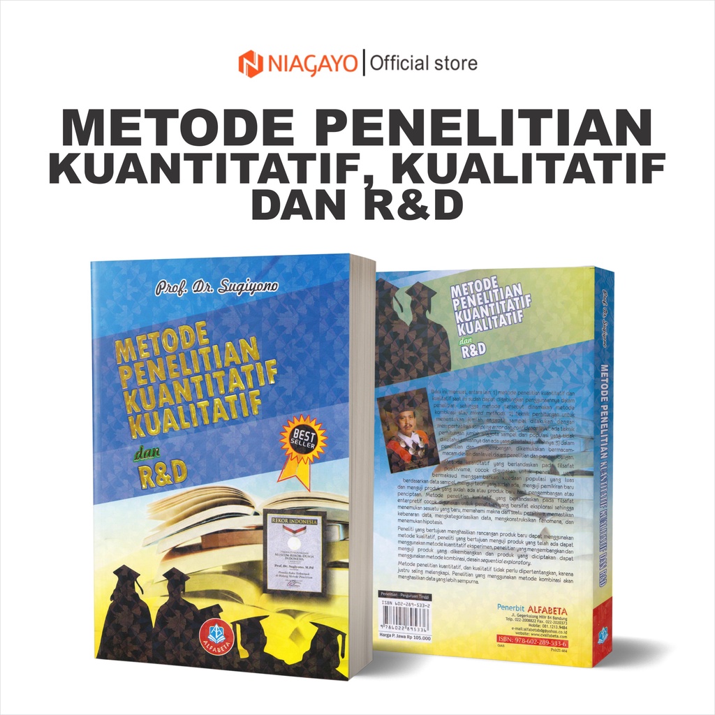 Jual Buku Metode Penelitian Sugiyono - Metode Penelitian Kuantitatif ...