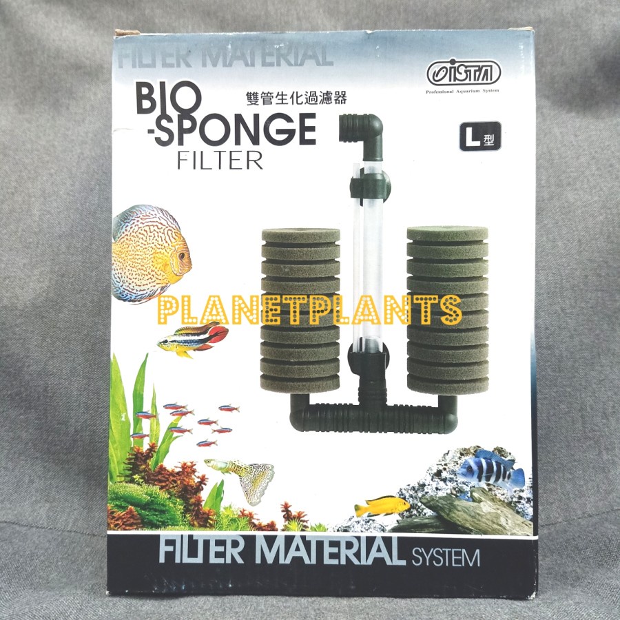 Jual ISTA BIO SPONGE FILTER L DOUBLE FOAM AQUARIUM AQUASCAPE | Shopee ...
