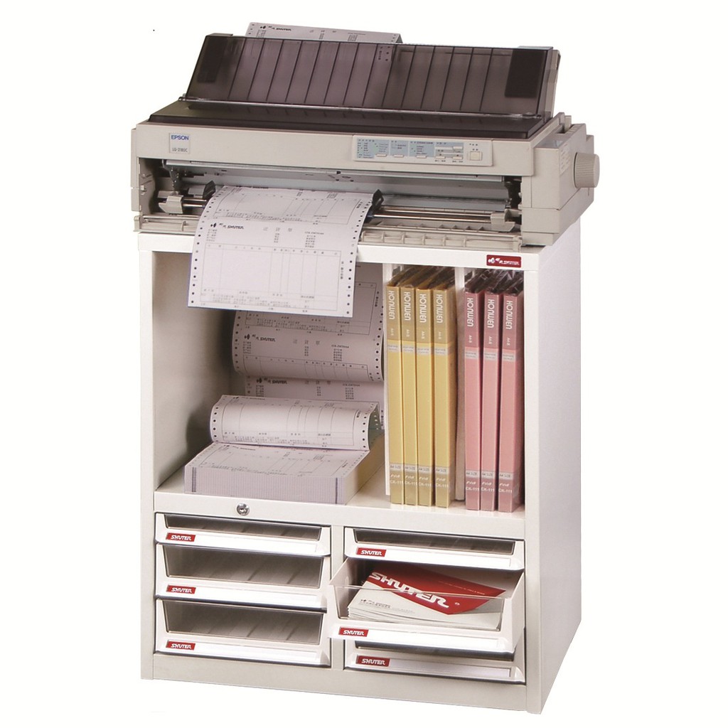 Jual Filing Mini Cabinet printer continuous form SHUTER A4XM2-4H2PK2V ...