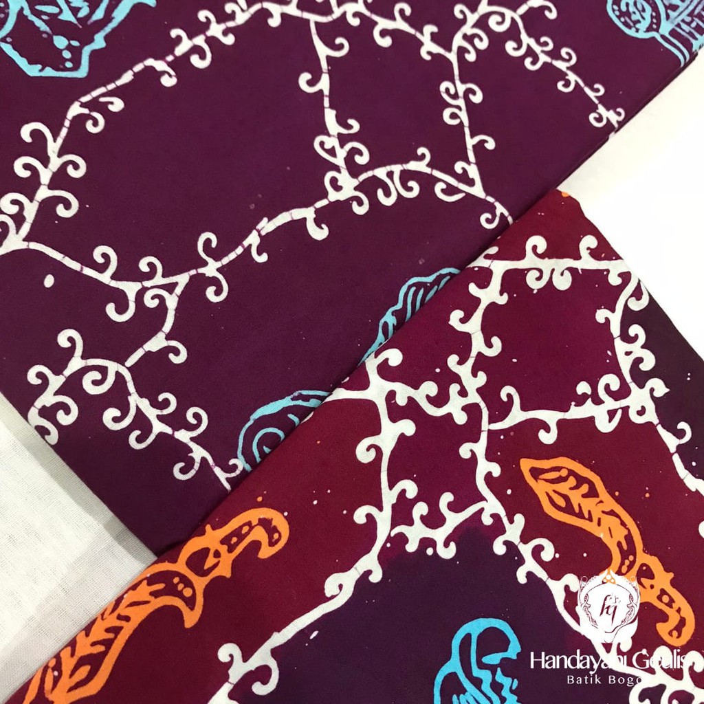 Jual Batik Bogor Motif Bogor Pisan VIII - Katun - Handayani Geulis ...
