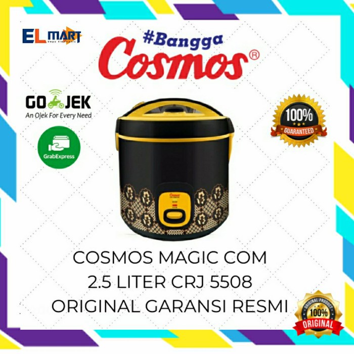 Jual Cosmos Magic Com Jumbo 2,5L Liter CRJ 5508 BC 5508BC Jar Warmer ...