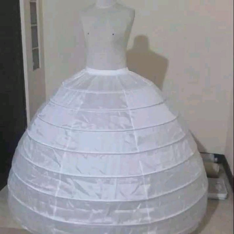 Jual Petikut/Peticoat/Pengembang Gaun Ring 8 Diametr 135 CM | Shopee ...