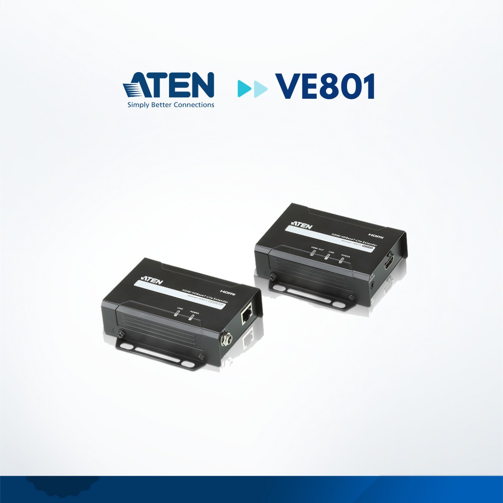 Jual ATEN VE801 hdmi HDBaseT-Lite Extender (4K@40m) (HDBaseT Class B ...