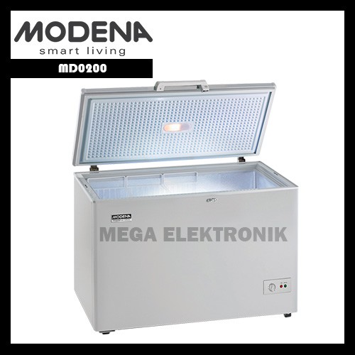 Jual Modena MD0200 chest freezer box 200 liter Shopee Indonesia