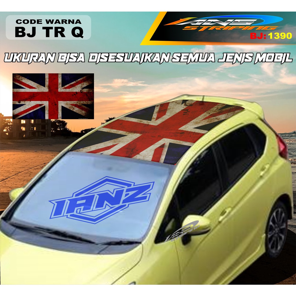 Jual DECAL STIKER CUP KAP ATAS / DECAL STICKER ATAP MOBIL / STIKER ...