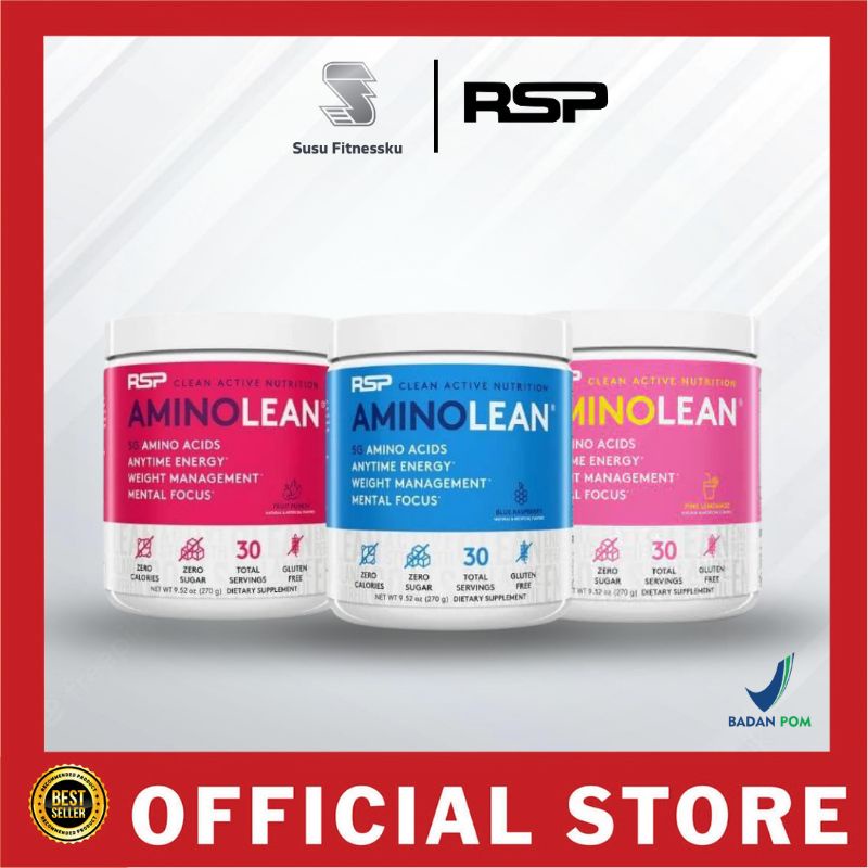 Jual RSP Amino Lean 30 Serving BCAA + Fat Lose + Energy BCAA Amino
