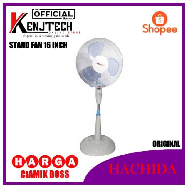 Jual Kipas Angin Berdiri Kaki Bulat Stand Fan 16 Inch Sf 1602 Berkualitas Shopee Indonesia 4655