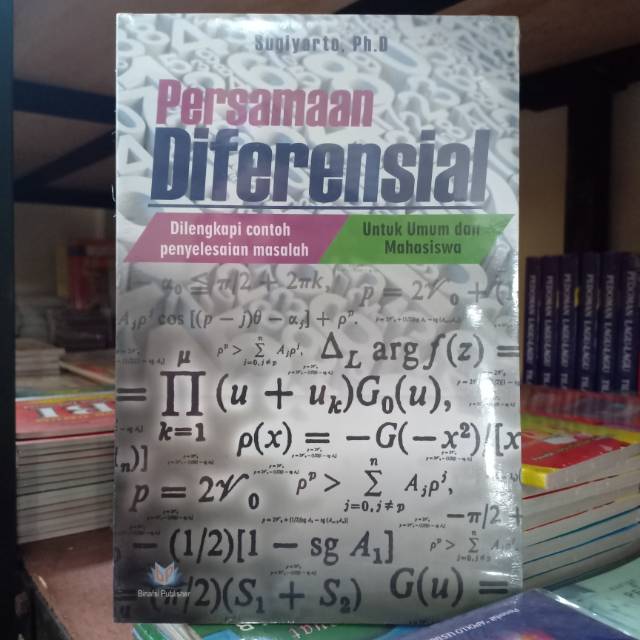 Jual Buku Original: Persamaan Diferensial + Contoh ( PERSAMAAN ...