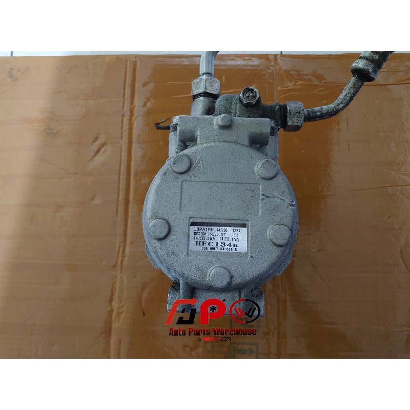 Jual kompresor ac compressor ac toyota kijang kapsul 7k 10PA15C ...